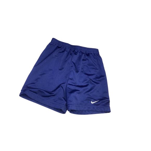Nike Boys Solid Blue Elastic Waist Basketball/Athletic Shorts Size Large - Picture 1 of 4